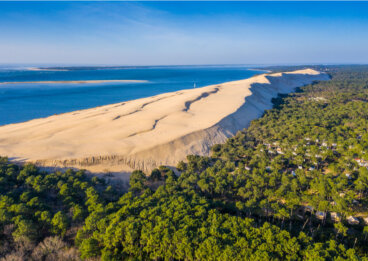 La gran duna de Pilat y su entorno marítimo