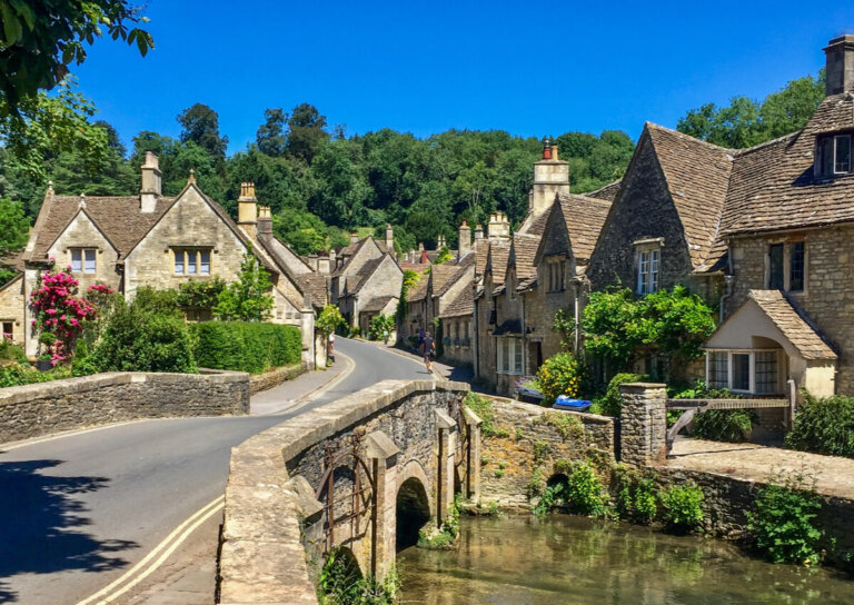 Historia de Castle Combe en Inglaterra
