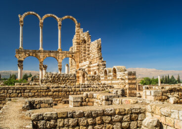 Las ruinas de Anjar: un yacimiento arqueológico espectacular