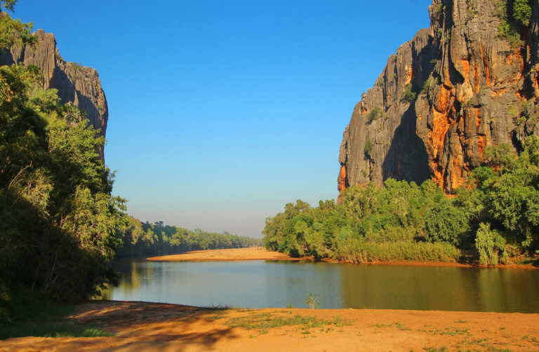 Windjana Gorge: el parque nacional en la región de Kimberley