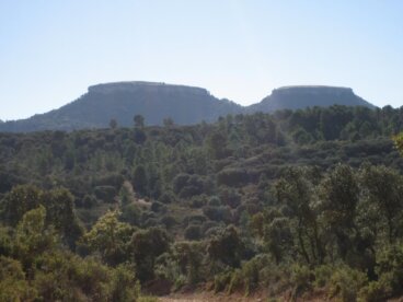 Las Tetas de Viana, los cerros gemelos de La Alcarria