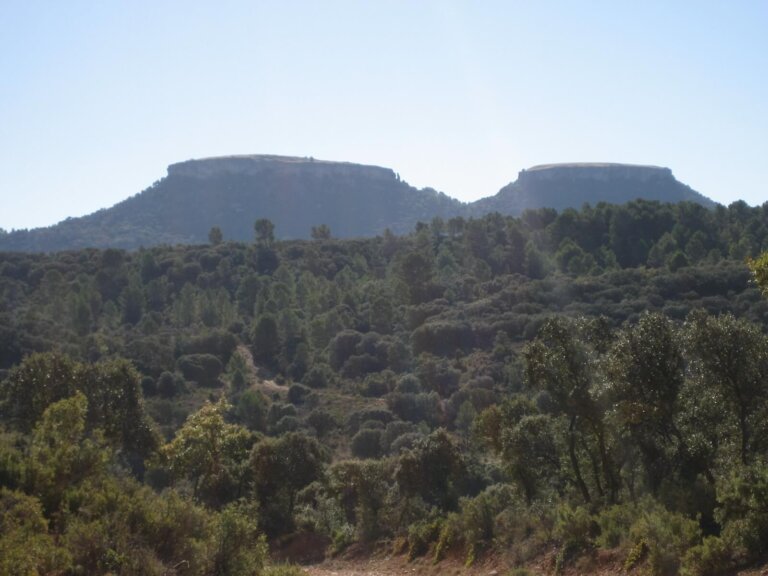 Las Tetas de Viana, los cerros gemelos de La Alcarria
