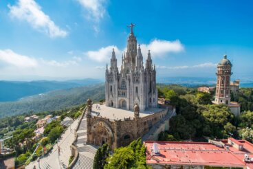 El Templo Expiatorio del Sagrado Corazón en Barcelona