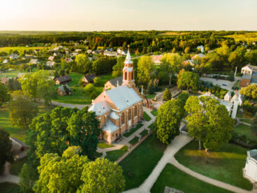Kernavé: un pueblo turístico y arqueológico