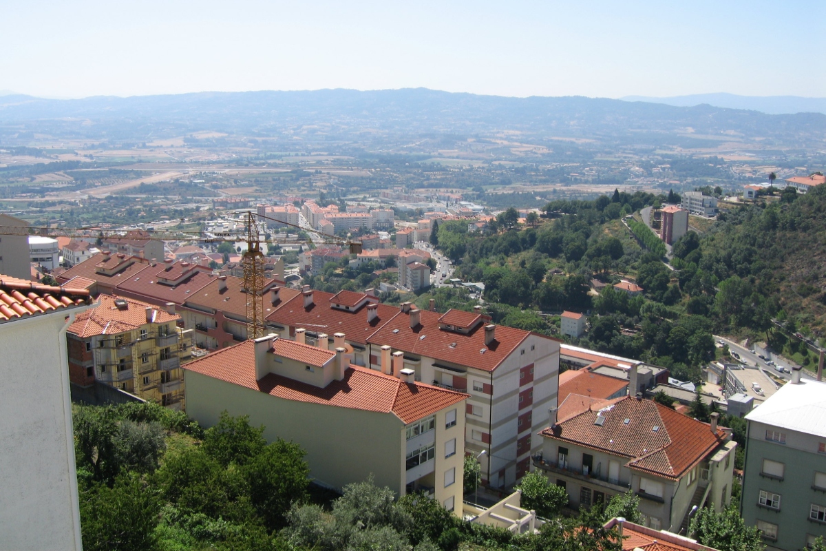 Ciudad de Covilha, en Serra Da Estrela.