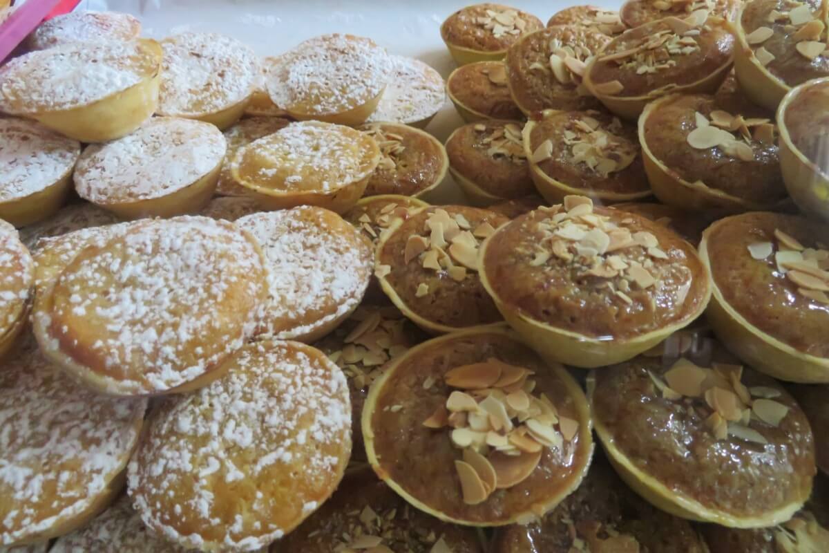 Queijadas: un dulce muy popular en Nazaré.