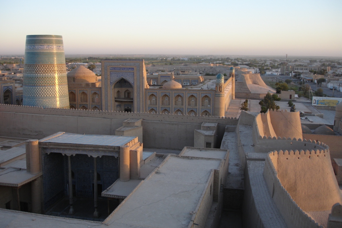 Ciudad de Jiva: un tesoro de Uzbekistán.