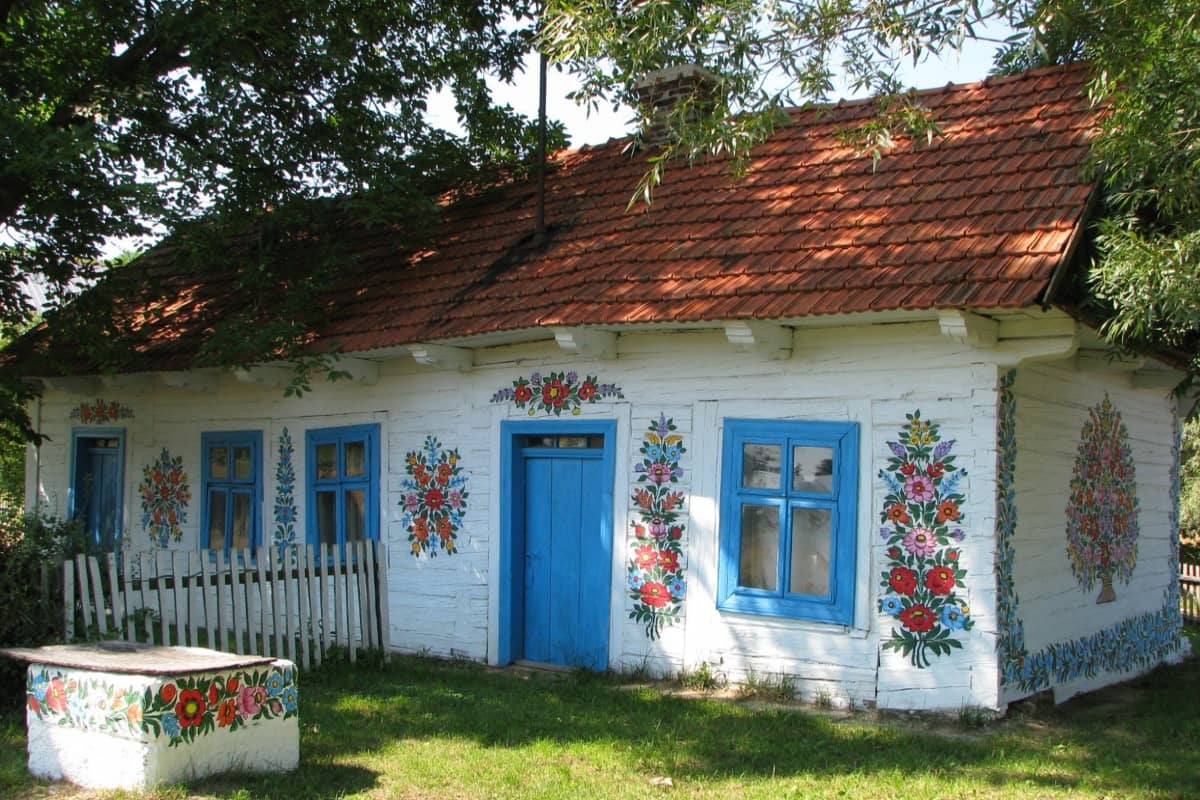 Casa en la Villa de Zalipie.
