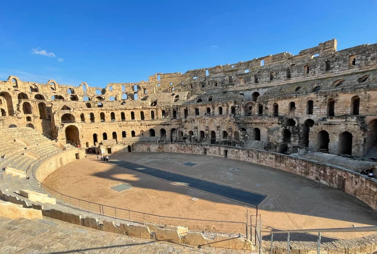 Anfiteatro Romano en El Djem.