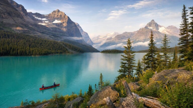 Descubre la belleza del Parque Nacional Yoho en Canadá